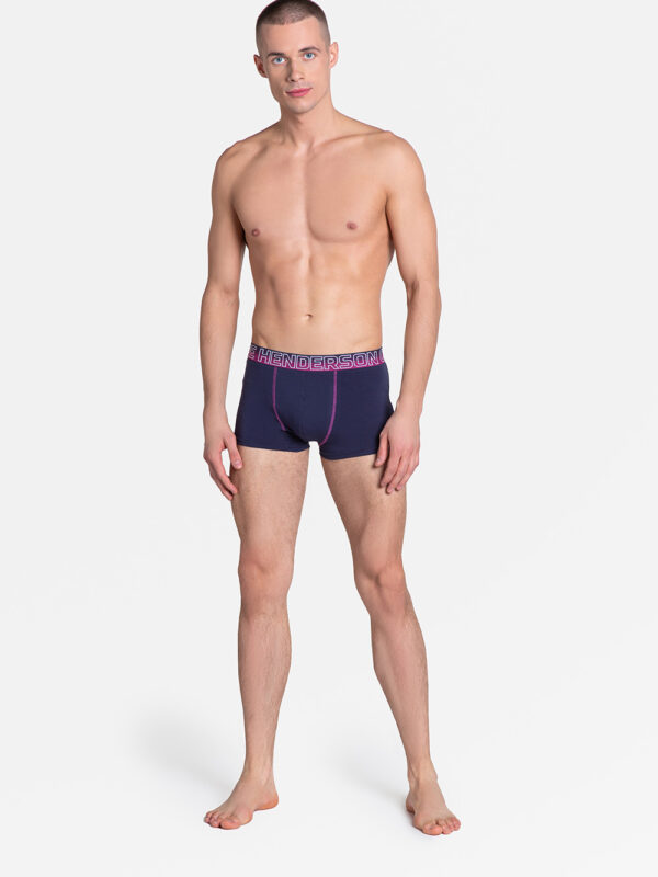 Komplet Bokserki Model Luxe 38835-MLC Navy_Dark_Pink - Henderson