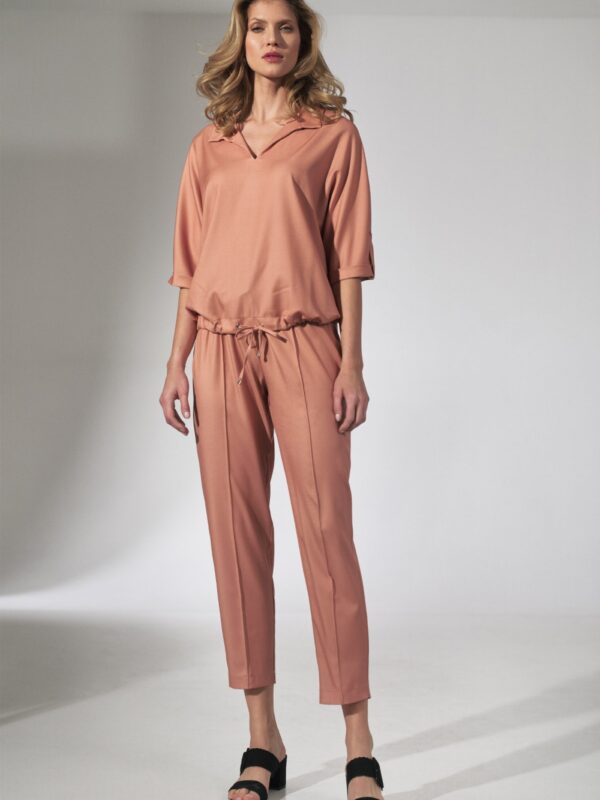 Spodnie Damskie Model M743 Orange - Figl