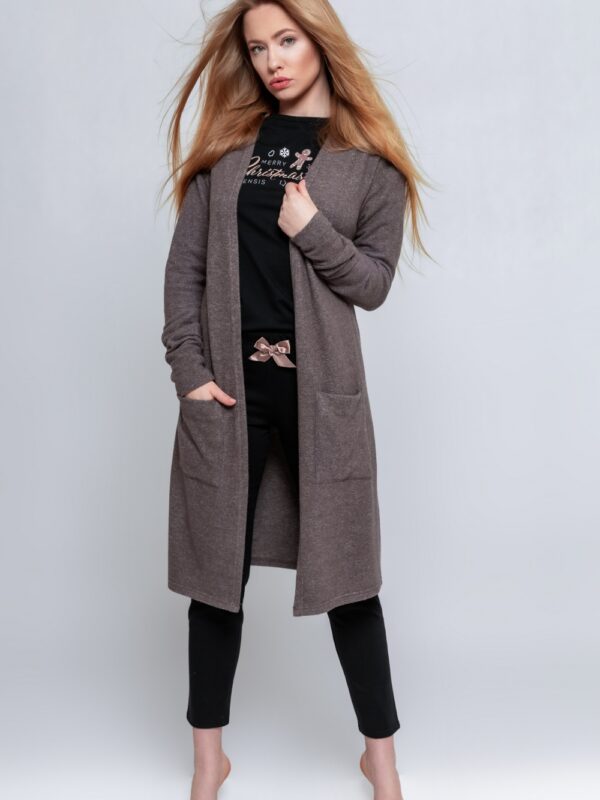 Sweter Kardigan Model Milee Brown - Sensis