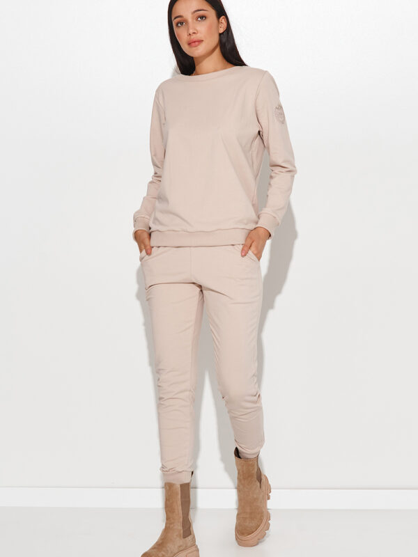 Spodnie Komplet Model NU379 Light Beige - Numinou