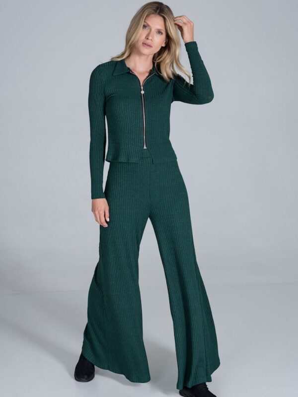 Spodnie Damskie Model M820 Green - Figl