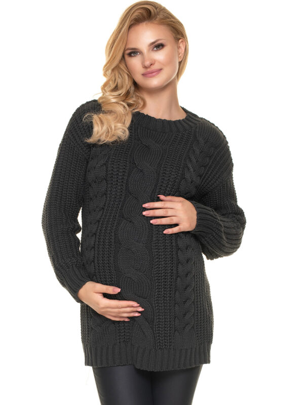 Sweter Model 70040 Grafit - PeeKaBoo