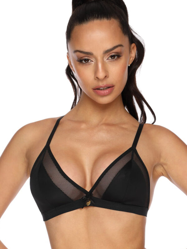 Biustonosz Soft Model 3300/0 Janet Black - Mat