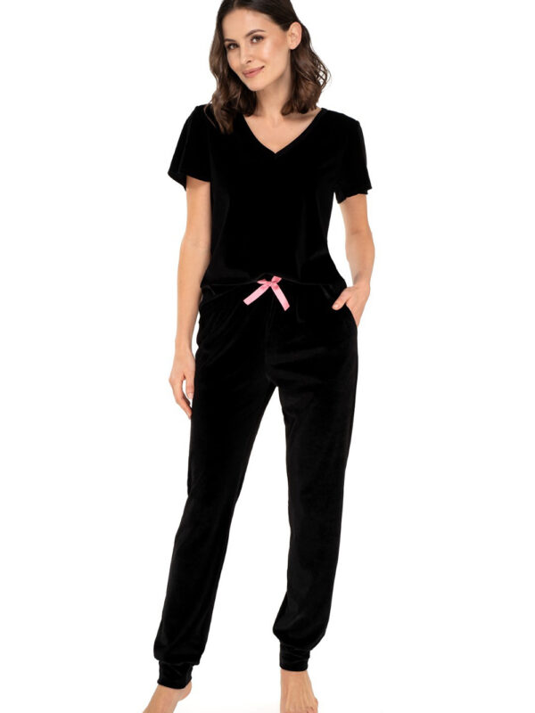 Spodnie Dres Damski Model Audrey Black - Babella