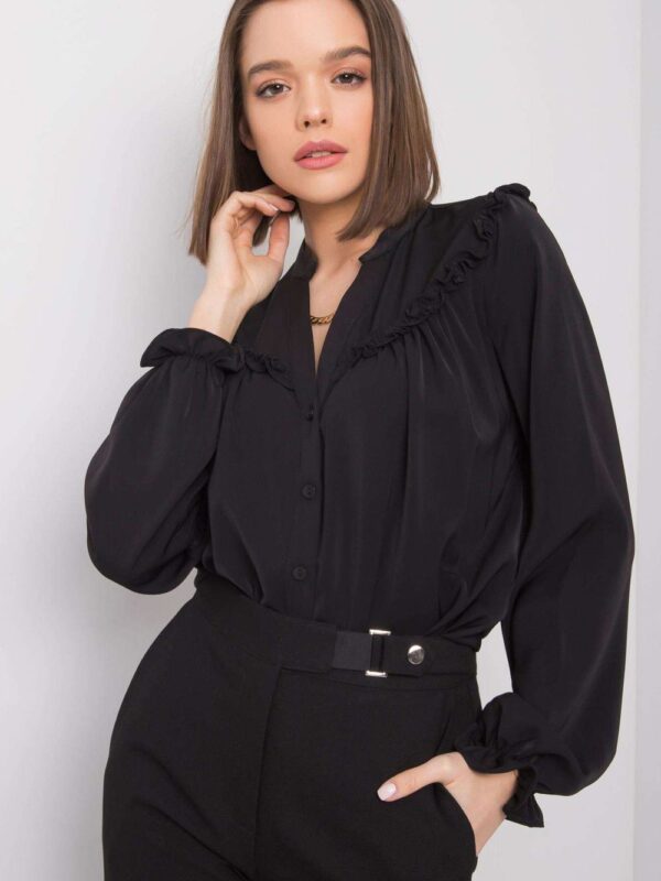 Koszula Damska Model TW-KS-BP-5078.21 Black - Och Bella