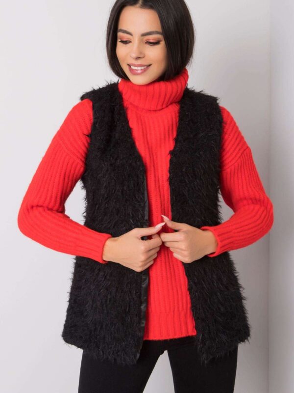 Kamizelka Model TW-KZ-1402.10P Black - Och Bella
