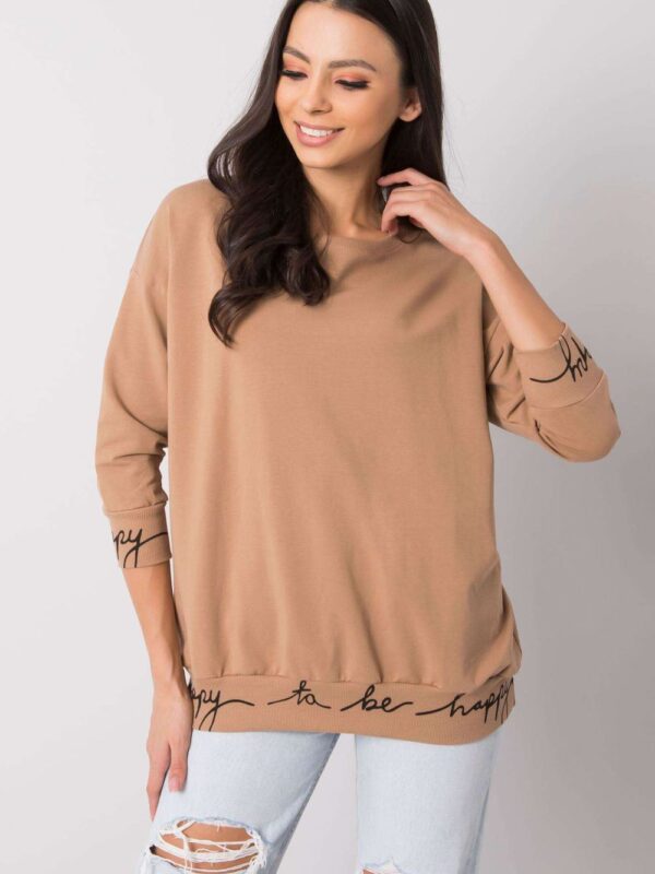 Bluza Damska Model RV-BL-5978.06P Camel - Relevance