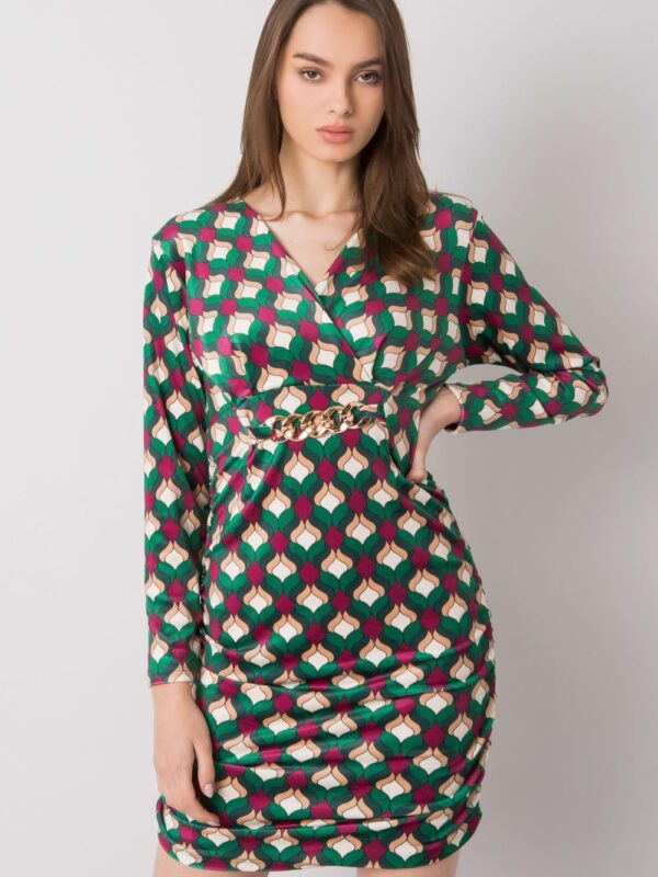 Sukienka Model DHJ-SK-12695.26P Green - Italy Moda