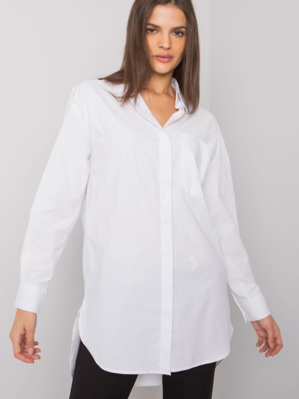 Koszula Damska Model EM-KS-005.34 White - Ex Moda