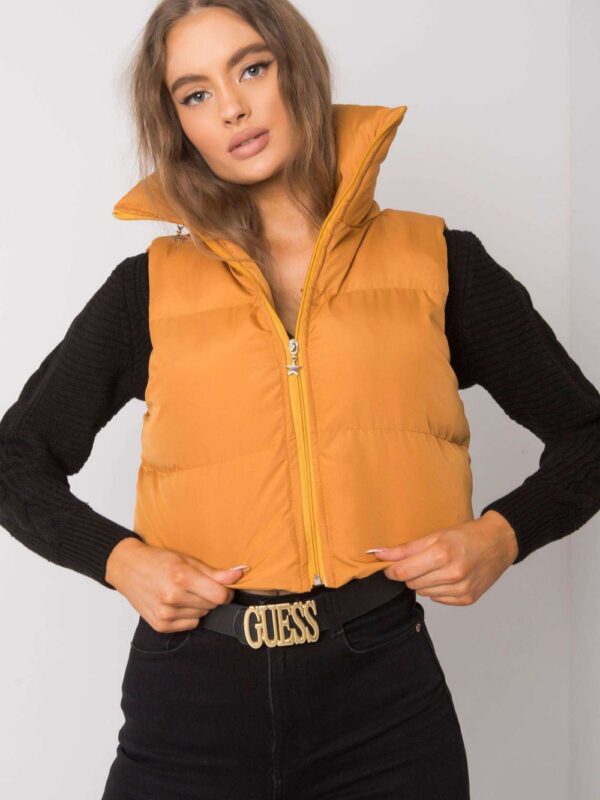 Kamizelka Model EM-KZ-898.30 Dark Yellow - Ex Moda