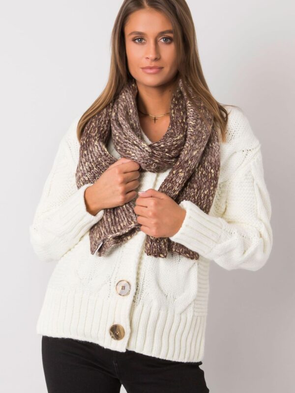 Szalik Damski Model AT-SZ-RH-1407.23X Brown - AT