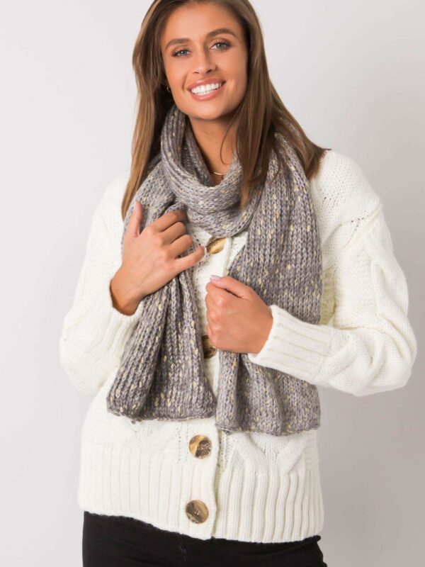 Szalik Damski Model AT-SZ-RH-1407.23X Grey - AT