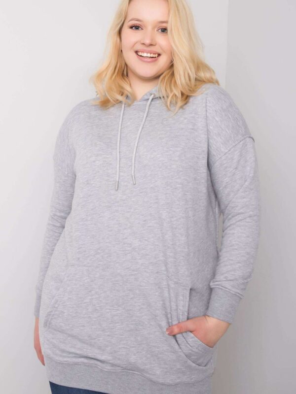 Bluza Damska Model RV-BL-6338.19X Grey - BFG