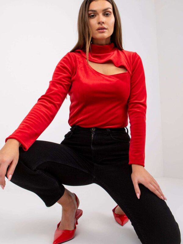 Bluzka Model DHJ-BZ-6561.09P Red - Italy Moda