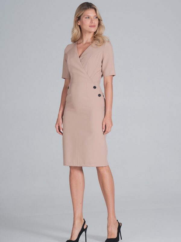 Sukienka Model M851 Beige - Figl