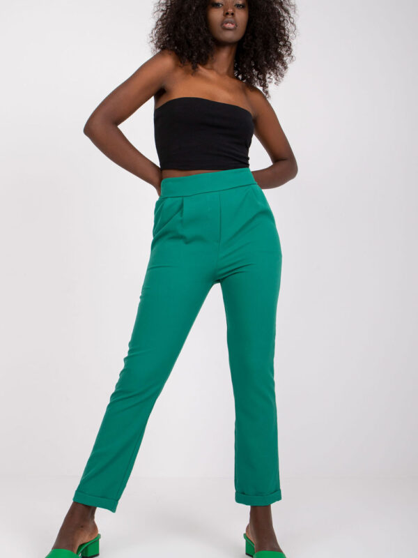 Spodnie Damskie Model DHJ-SP-13926.02 Green - Italy Moda