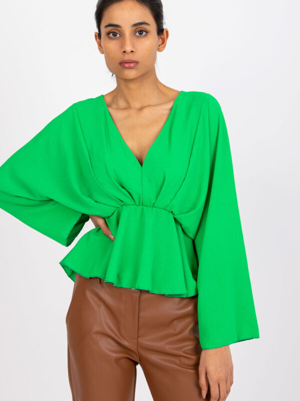 Bluzka Model DHJ-BZ-11979.67 Green - Italy Moda