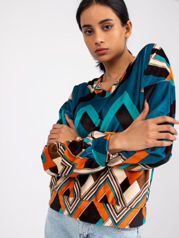 Bluzka Model DHJ-BZ-6033-1.49P Morski - Italy Moda