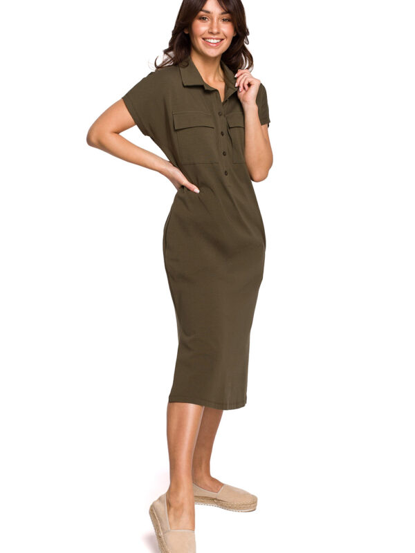 Sukienka Model B222 Khaki - BeWear