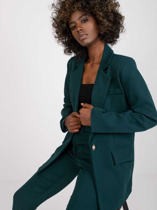 Marynarka Model DHJ-MA-15556.22X Dark Green - Italy Moda