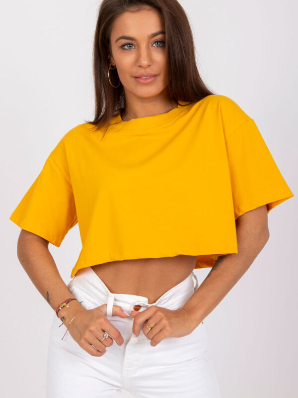 T-shirt Damski Model RV-TS-7541.06 Light Orange - BFG