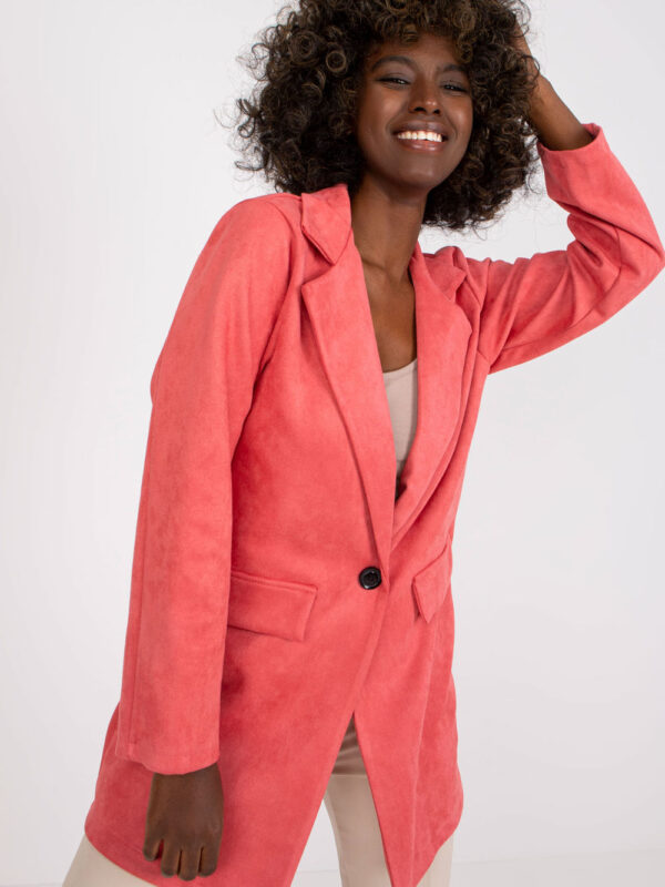 Marynarka Model DHJ-MA-15286.88 Pink - Italy Moda
