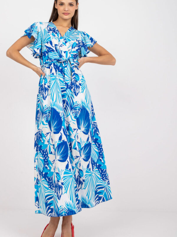 Sukienka Model DHJ-SK-13203-1.03X White/Blue - Italy Moda