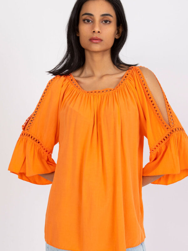 Bluzka Model TW-BZ-BI-82198.46 Orange - Och Bella