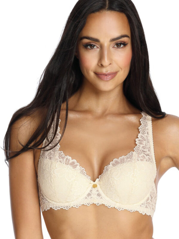 Biustonosz push up  Biustonosz Usztywniany Model 053/22 Carmela Cream - Mat