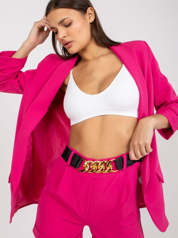 Spodnie Komplet Model DHJ-KMPL-7684-1.06 Fuksja - Italy Moda