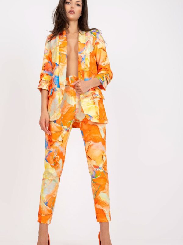 Marynarka Model DHJ-MA-7684A-1.22X Orange - Italy Moda