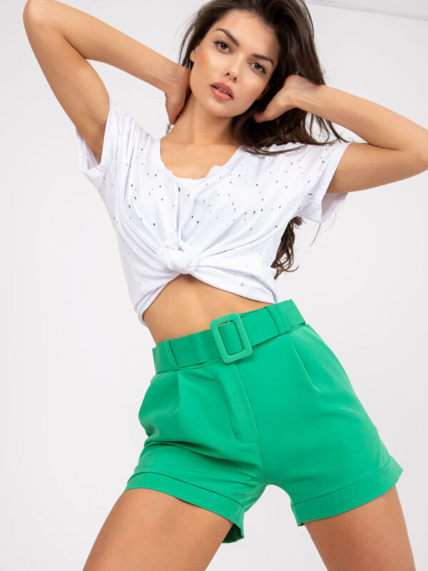 Szorty Damskie Model DHJ-SN-15776.01P Green - Italy Moda