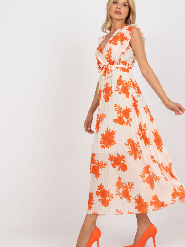 Sukienka Model DHJ-SK-13166.94P Orange - Italy Moda