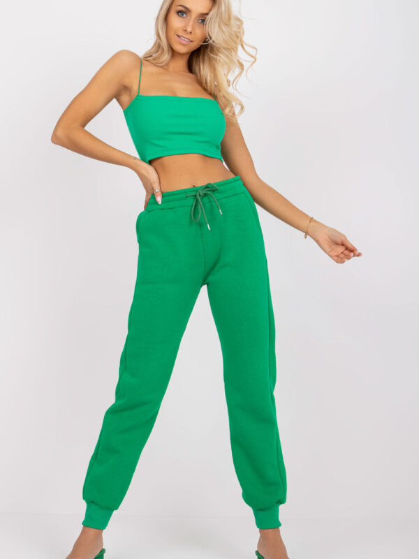 Spodnie Dresowe Model EM-DR-712.39P Green - Ex Moda