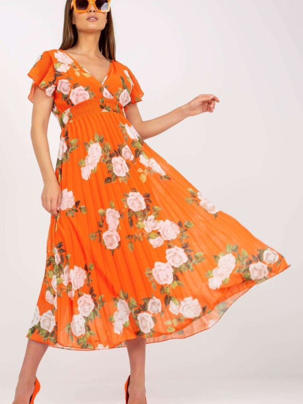 Sukienka Model DHJ-SK-15722.67P Orange - Italy Moda
