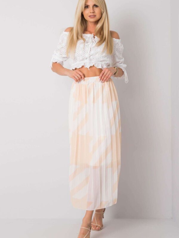Spódnica Model DHJ-SD-13325.73P Light Beige - Italy Moda