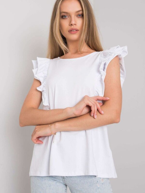 Bluzka Model TW-BZ-OB023.18P White - Och Bella