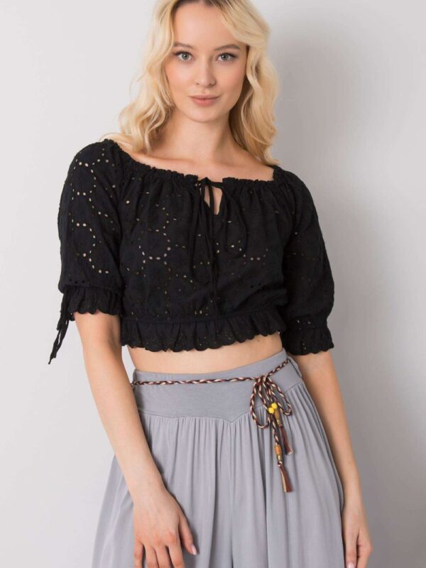 Bluzka Model TW-TP-BI-25455.43 Black - Och Bella