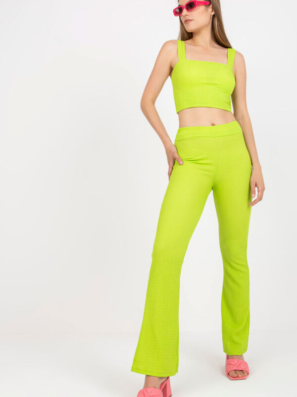 Spodnie Komplet Model DHJ-KMPL-15828 Limonka - Italy Moda