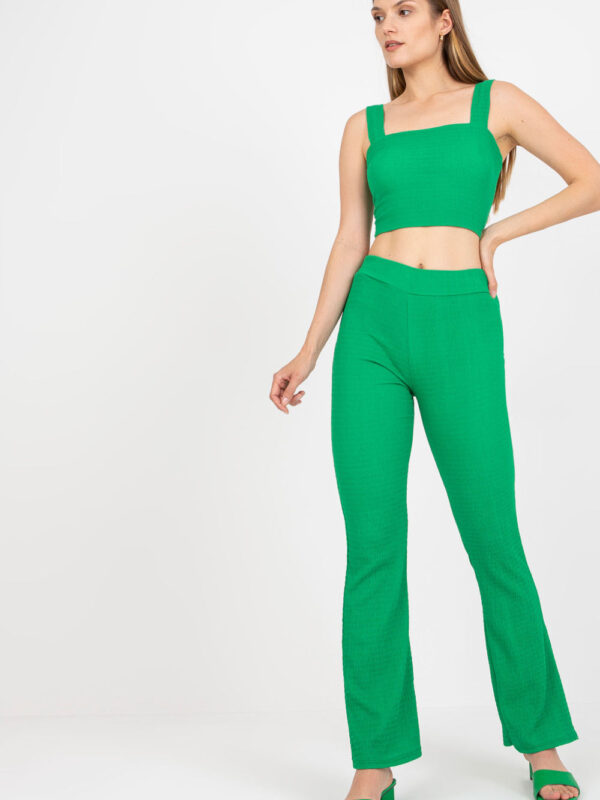 Spodnie Komplet Model DHJ-KMPL-15828 Green - Italy Moda