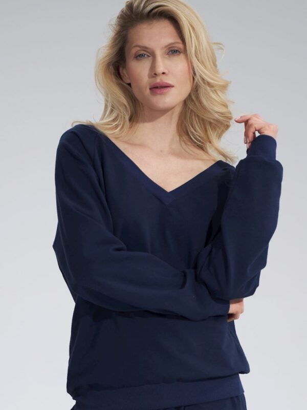 Bluza Damska Model M799 Navy - Figl