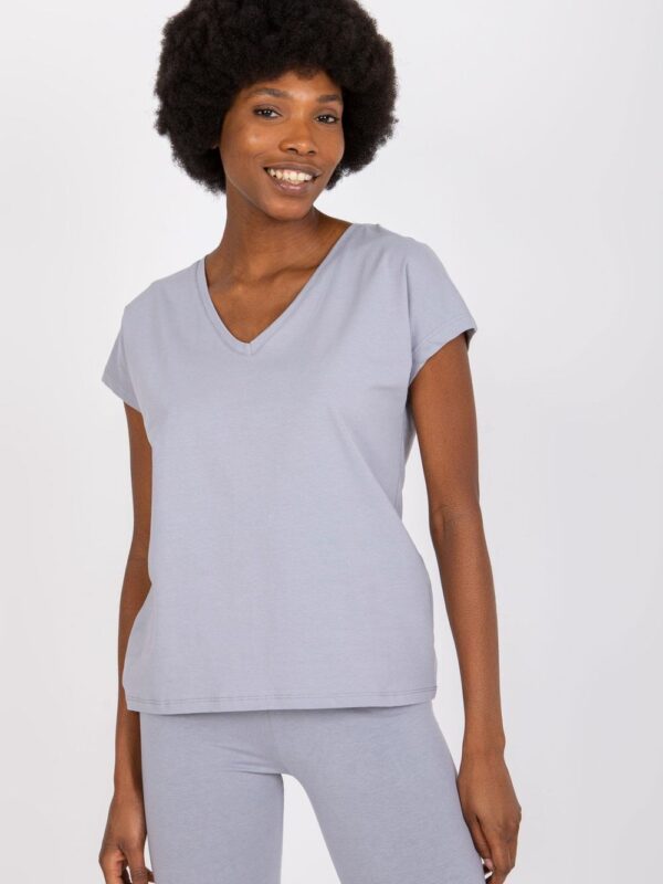 T-shirt Damski Model AP-TS-A-004 Grey - BFG
