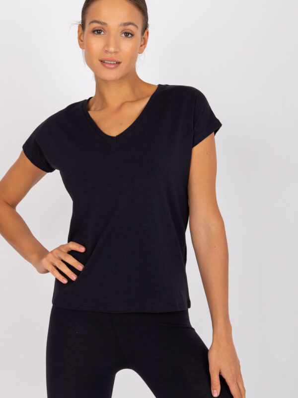T-shirt Damski Model AP-TS-A-004 Navy - BFG