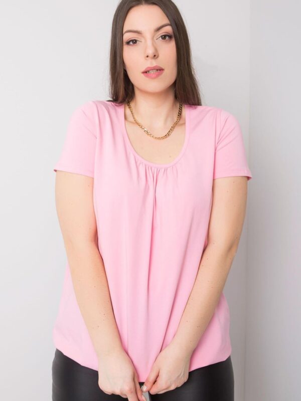 T-shirt Damski Model RV-TS-6320.85P Pink - BFG