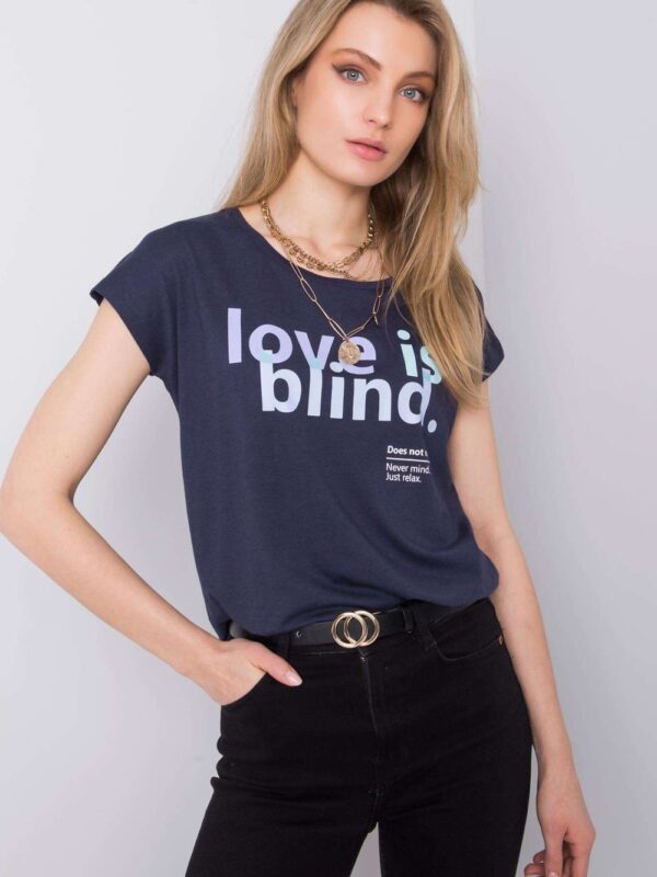 T-shirt Damski Model D1552Z02042A Navy - Stitch&Soul