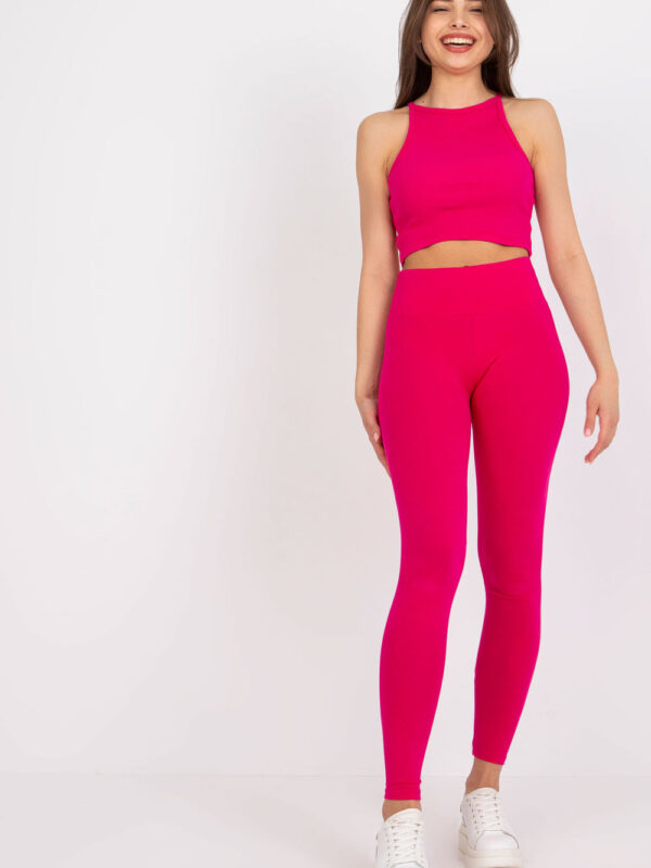Legginsy Model LA-LG-T-13.66 Fuksja - Rue Paris