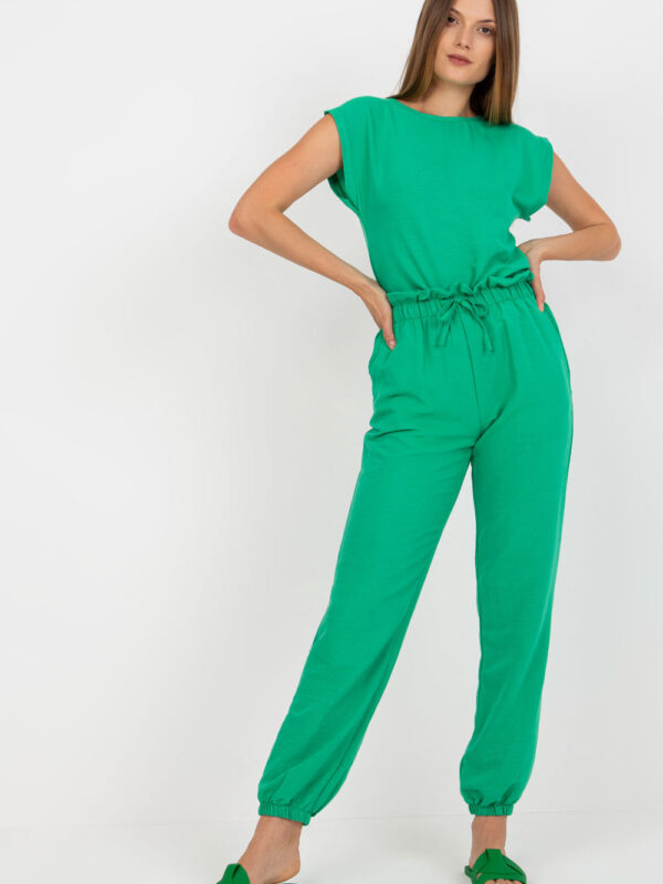 Spodnie Komplet Model CA-KMPL-6303.09X Green - Rue Paris