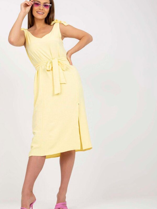 Sukienka Model WN-SK-1211.58 Light Yellow - Rue Paris