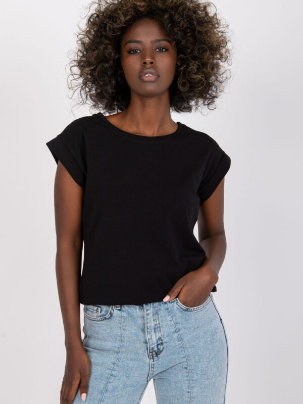 T-shirt Damski Model RV-TS-4833.68P Black - BFG