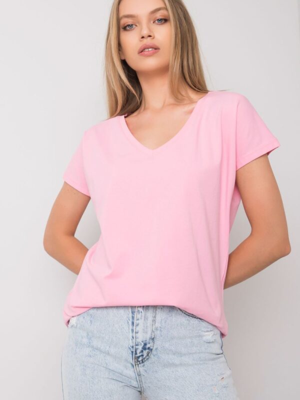 T-shirt Damski Model RV-TS-4832.02P Pink - BFG